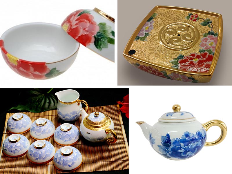 「MIT台灣微笑標章 」-  兩岸窯 台灣製造 MIT的微笑 fire gilding porcelain craft